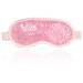 Cooling eye mask eye mask with gel pearl cool mask icer-usable eye mask sleep relaxation eye mask for hot cold therapy swollen and tired eye-pink