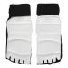 Vbest life Foot Protector 2 Pack Taekwondo Foot Protector Boxing Protector Ankle Support for Kickboxing Training (M-Black and White)