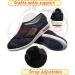 Men's Mesh Slip-on Trainers for Elderly | 3 Pairs Insoles Included | Lightweight Breathable Sneakers | Casual Walking & Running Shoes - Size 11 Light Blue - Buy Online on GoSupps.com