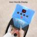 HOSPAN Collapsible Foot Spa - Heated Bubble Red Light Shiatsu Massager for Relaxation & Stress Relief - Portable Foot Bath with Temperature Control - Buy Online on GoSupps.com