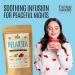 Relax Tea - Night Time Stress & Anxiety Relief Herbal Infusion 100g - Buy Online on GoSupps.com