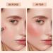 Mysense Liquid Blush Wand - Peach Pink | Blendable Cream Stick with Sponge Tip for Long-Lasting Cheek and Lip Makeup - Buy Online on GoSupps.com