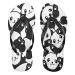 Mnsruu Cute Panda Flip Flops Pink Medium