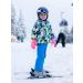 Kids Snow Ski Gloves - Waterproof & Warm Mittens for Girls and Boys | Rose Red | Ages 3-6 Years - Buy Online on GoSupps.com