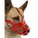 Muzzle for dogs breathable basket muzzle for small medium large and large dogs stop biting barking and chewing preferably for aggressive dogs (small red) small red/excursion monochrome (GetaWay Solids)