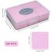 Pink Lint Free Nail & Eyelash Extension Glue Wipes - 540 Count Non-Woven Soft Remover Pads for Gel Polish and Lash Glue - Buy Online on GoSupps.com