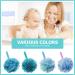 4 Pack Extra Large Shower Puff Loofah Bath Sponges - Exfoliating Body Scrubber for Cleansing - 75g/PCS - Buy Online on GoSupps.com
