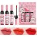 Lip Tint - Lip Gloss Oil-Free Drip Lip Gloss | Clear Colorless Lip Oil | Non-Shine Finish | Daily Makeup for Women Girls Mothers or Daughters - Buy Online on GoSupps.com