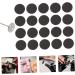 minkissy 2 Sets Nail Polishing Sheets Nail Disc Bit Nail Forms Sanding Paper Dead Skin Polishing Slices Manicure Sandpaper Pedicure Tools Exfoliating Tools Wafer Stainless Steel Foot Plate - Buy Online on GoSupps.com