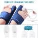 Bunion Corrector Kit for Men and Women - Adjustable Toe Separators for Hallux Valgus Pain Relief - Day/Night Support - Blue - Buy Online on GoSupps.com