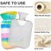 Naanle 1L Watercolor Hot Water Bottle with Cover - Pain Relief & Heat Therapy - Transparent Design for Comfort - Buy Online on GoSupps.com