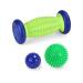 BOENFU foot massage roller for plantar fasciitis foot massage ball hedgehog ball massage foot massage roller heel spur ball set of 3 C