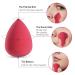 5 Pcs Latex-Free Makeup Sponge Set with Holder - Wet & Dry Beauty Blenders for Foundation & Powder - Buy Online on GoSupps.com
