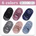 Xcozu 100-Pack Multi-Colored Hair Ties for Girls & Women - Metal-Free Elastic Ponytail Holders 50x3mm - Buy Online on GoSupps.com
