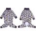 Bt B r Big Dog Clothing - Elastic Pet Onesie for Medium & Large Dogs | Anti-Hair Anti-Licking Wound Protection Pajamas (5XL Gray Panda) - Buy Online on GoSupps.com