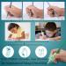 DMFly Pencil Handles for Kids - Handwriting Assistance & Posture Correction | Hollow Ventilation Design 3E Blue & Blue Orange Grip Set - Buy Online on GoSupps.com
