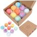 9PCS Bubble Salt Bubble Ball Set - Natural Handmade Organic Foot Bath Spa Balls for Women | Moisturizing Skin Gifts - Buy Online on GoSupps.com