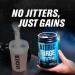 Jacked Factory Nitric Surge Stim Free Pre Workout Powder - Caffeine Free (Blue Raspberry Cherry Kiwi 30 Servings) - Buy Online on GoSupps.com