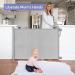 Momcozy Retractable Baby Gate | 33 Tall | Extends up to 55 Wide | Child Safety Gate for Stairs, Doorways, Indoor & Outdoor - Grey - Buy Online on GoSupps.com