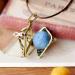 Vintage Openwork Essential Oil Pendant Necklace | Aromatherapy Ball Jumper Chain - International Shipping Available - Buy Online on GoSupps.com
