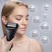 Stainless Steel Ice Roller for Face & Eyes | Puffiness & Migraine Relief | Best Self Care Gift for Men & Women - Black Roller - Buy Online on GoSupps.com