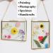 TLBTEK 2 pcs Hanging Photo Frames - 5x7 inch Double Glass Frames for Pressed Flowers - Vintage DIY Artwork Display - Wall Mounted Photos Frame - Horizontal and Vertical Display - Clear Glass - Buy Online on GoSupps.com
