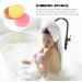 Zerodeko 3pcs Seaweed Bath Sponge - Exfoliating Body Scrubber & Portable Bath Ball - Perfect Shower Accessory | Assorted Colors - Buy Online on GoSupps.com