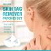Skin Tag Remover Patches Set (72 PC) & Cream | Natural Ingredients for Safe & Effective Skin Tag Removal with No Pain - Buy Online on GoSupps.com