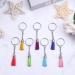 Cridoz 200pcs Bulk Keychain Rings Set with Tassels and Accessories for Crafts - Buy Online on GoSupps.com