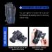 Tactical Flashlight Holster - 360 Rotatable for 24mm-30mm Small Flashlights | V61 - International Shipping Available - Buy Online on GoSupps.com