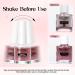 MIZHSE Chrome Mirror Powder Liquid - Pink Hailey Bieber Nails | Metallic Chrome Nail Polish for Nail Art | Soak Off UV LED 10 ml - International Shipping - Buy Online on GoSupps.com