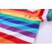 Mud Kingdom Little Boys T-Shirt 18-24 Months Green Rainbow Stripe | Short Sleeve - Buy Online on GoSupps.com