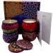 Dalax Large Size Scented Candles Gift Set - Natural Soy Wax Aromatherapy Candles for Women | Stress Relief & Portable Travel Tin | 8% Essential Oils - Buy Online on GoSupps.com