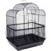 Universal Bird Cage Seed Catcher Guard Net Cover - 50-90 Inch Black Nylon Mesh Skirt for Round/Square Cages | Parrot Seed Catcher Net - Soft & Stretchy - Buy Online on GoSupps.com