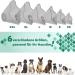Supet Rewkrause Protective Collar for Dogs & Cats - Leak Protection Gray (S) | Neck Circumference 29-32 cm - Buy Online on GoSupps.com