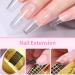 Nail Builder Gel Rhinestone Glue 6 in 1 Strengthening and Adhesive Base Coat Extension for Home Girls Beginners Women - Buy Online on GoSupps.com