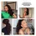 Isaic Wavy Ponytail Extension - 20 Chocolate Brown Synthetic Hair Wrap Around Hairpiece for Women | Heat Resistant Fiber - Buy Online on GoSupps.com