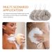 GLEAVI 6pcs Travel Bath Ball & Loofah Sponges - Sea Sponge Shower Cleaning Set for Household Use - Buy Online on GoSupps.com