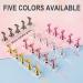 Nail Stand Acrylic Display Set - Magnetic Nail Tips Practice Holder for False Nails - DIY Manicure Tool Stand (Silver) - 2 Sets - Buy Online on GoSupps.com