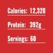 Prep Basics Entre Variety Pail - 8 Emergency Meal Varieties, 392g Protein, 25 Year Shelf Life - 98.4 Oz - Buy Online on GoSupps.com