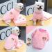 Dog Plush Pullover Warm Pet Fleece Sweatshirt for Dog Cat Winter Dog Fleece Jumpers Puppy Kitten Chihuahua Pullover Sweater with Bear Pattern Winter Warm Clothes for Small Medium Dogs Cats (L Pink) L Pink - Buy Online on GoSupps.com