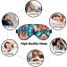 Blue Butterfly Double-Sided Sleep Eye Mask | Soft Adjustable Blindfold Block Light - Comfort for Sleep | Shop Now - Buy Online on GoSupps.com