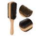 Large Double-Sided Beard Brush | Soft & Hard Bristles | Ergonomic Design for Gentle Facial Care - Buy Online on GoSupps.com