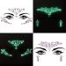 Siquk 12 Sets Noctilucent Face Jewels - Luminous Mermaid Temporary Tattoo Stickers for Party Rave Festival - Buy Online on GoSupps.com