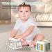 Dazztime Busy Activity Cube for Toddlers | Montessori Fidget Toys | 2 Motor Cubes with Switches Fan Mirror & Learning Drawers | Ideal for Babies & Kids 1-4 Years | Gray Green - Buy Online on GoSupps.com