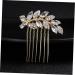 FRCOLOR 3 Pieces Comb Rhinestone Headdress Bridal Headpiece Hair Combs for Women Hair Accessories Tiara Hair Care Accessories Fashion Hairpin Rhinestones Headpiece - Buy Online on GoSupps.com