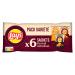 LAY'S Chips Multipack Saveurs Poulet R ti Barbecue Emmental - Lot de 4x27 5g et 2x25g Variety