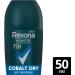 Rexona Men Nonstop Protection Cobalt Dry Antiperspirant Roll-On Deodorant with 72 Hour Protection Against Sweat and Body Odor 50ml (Pack of 6) - Buy Online on GoSupps.com