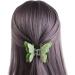 Vctitil Double Layer Butterfly Acetate Hair Claws Hair Clips Ponytail Holders Shark Clip Barrettes Hair Accessories for Women Girl Thin Thick Hair(green) - Buy Online on GoSupps.com