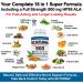 Max Strength Sciatica Nerve Support Supplement - 900 mg Alpha Lipoic Acid 18 in 1 Natural Vitamins for Pain Relief - 180 Capsules - Buy Online on GoSupps.com